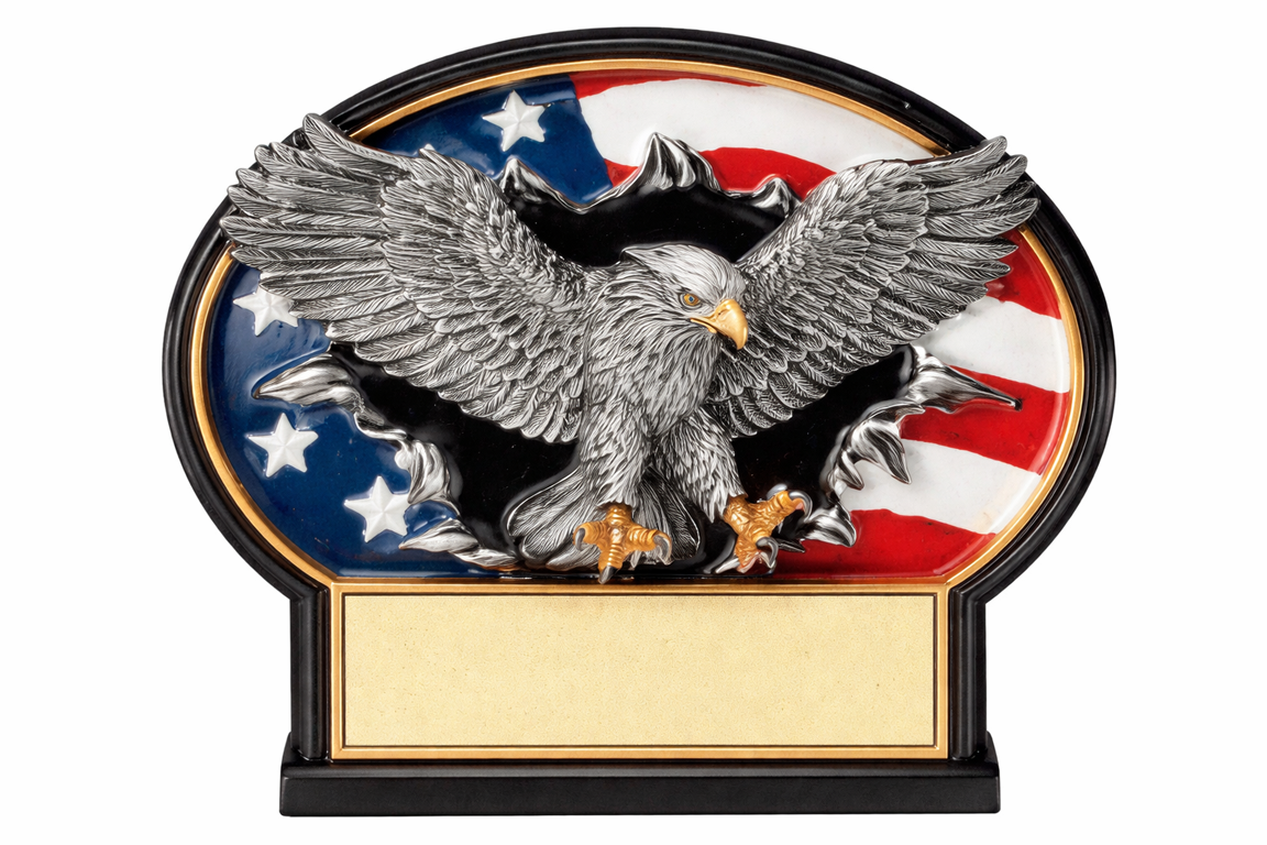 RW&B Eagle Plaque